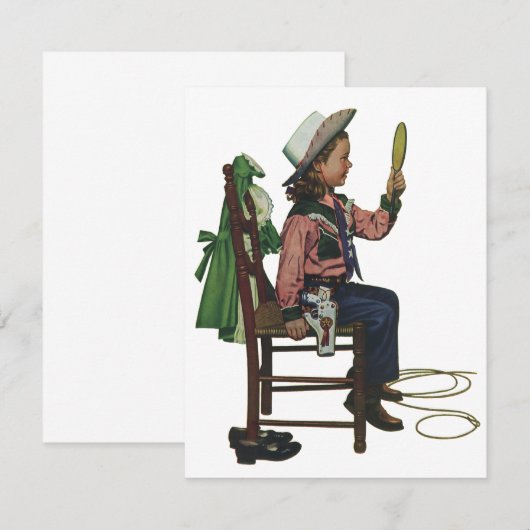 meisje die op Mirror lijkt. Ze is zo groot. (Voorkant / Achterkant)