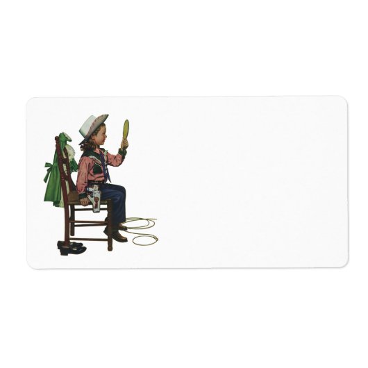  meisje die op Mirror lijkt. Ze is zo groot. Etiket (Voorkant)