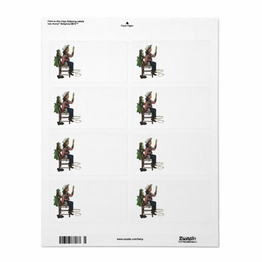 meisje die op Mirror lijkt. Ze is zo groot. Etiket (Full Sheet)