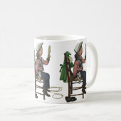 meisje die op Mirror lijkt. Ze is zo groot. Koffiemok (Voorkant rechts)