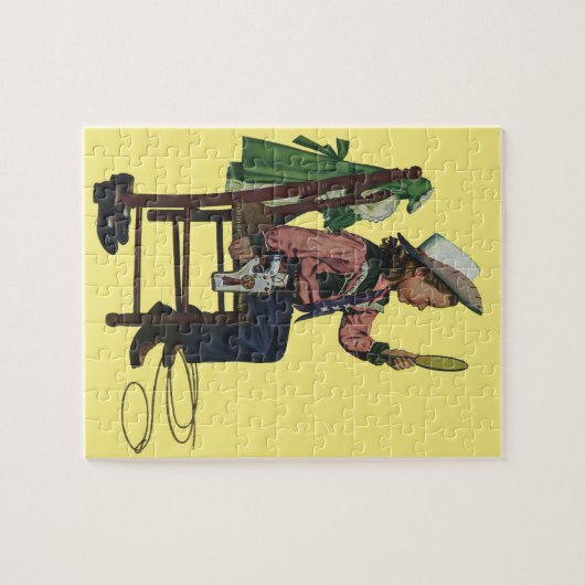  meisje die op Mirror lijkt. Ze is zo groot. Legpuzzel (Horizontaal)