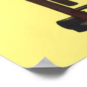  meisje die op Mirror lijkt. Ze is zo groot. Poster (Hoek)