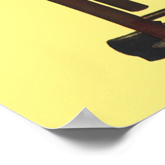 meisje die op Mirror lijkt. Ze is zo groot. Poster (Hoek)