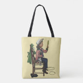 meisje die op Mirror lijkt. Ze is zo groot. Tote Bag (Achterkant)