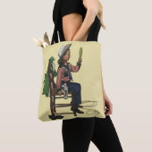 meisje die op Mirror lijkt. Ze is zo groot. Tote Bag (Dichtbij)