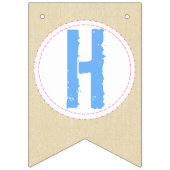 Meisje Dinosaurus Banner Roze Dinosaurus Verjaarda (Tweede vlag)