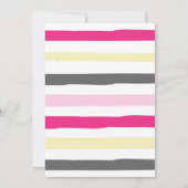 Meisje Dirt Bike Baby shower Uitnodiging (Achterkant)