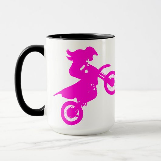 Meisje Dirt Bike Mok (Links)