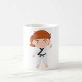 Meisje Doing Karate Mok