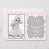 Meisje doop uitnodigingen (Voorkant)