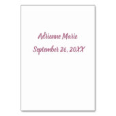 Meisje Dop Zegeningen Roze Kruis Damast Swirls Kaart (Achterkant)