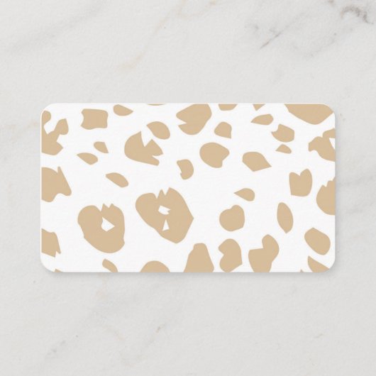 Meisje douche luier loterij ticket, safari dieren informatiekaartje (Achterkant)