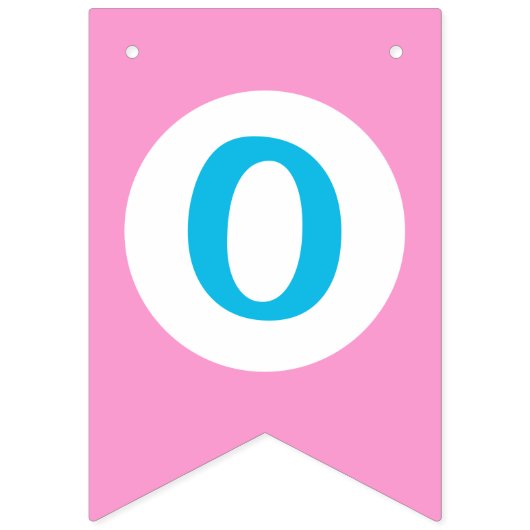 Meisje Een Lucky Duck Hanging Bunting Banner (Tweede vlag)