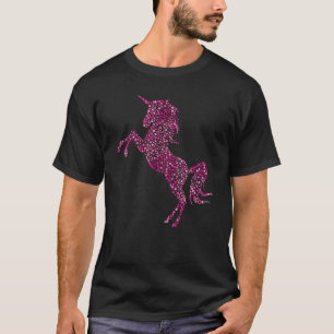 Meisje Eenhoorn Roze Stippen Dag Vrouwen Paard 1 T-shirt