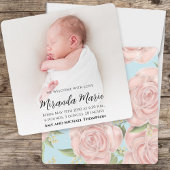 Meisje Eenvoudige Overlay Tekst Pasgeboren Foto Bl