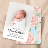 Meisje Eenvoudige Overlay Tekst Pasgeboren Foto Bl