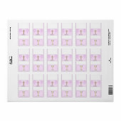 Meisje Eerste Communie Hershey Nugget Snoep Wrappe Etiket (Full Sheet)