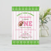 Meisje eerste jaar Touch Down Football eerste verj Kaart