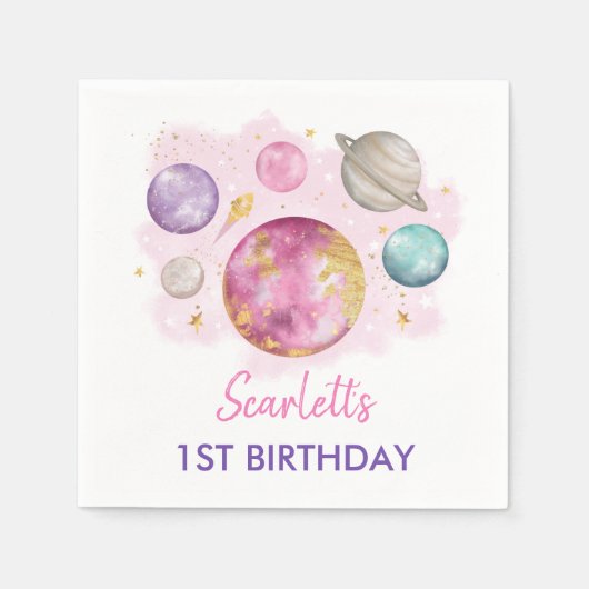 Meisje eerste reis rond de Zondag Servet (Voorkant)