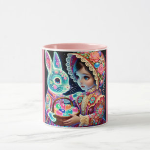 MEISJE Eitjes Bunny ~ Mok