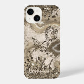  meisje elegant iPhone hoesje (Achterkant)