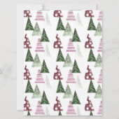 Meisje Elf | Kinder Hallo Kaart kerst Elf (Achterkant)