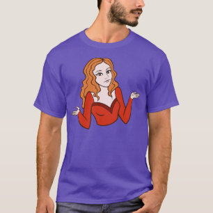 Meisje elke emotie t-shirt