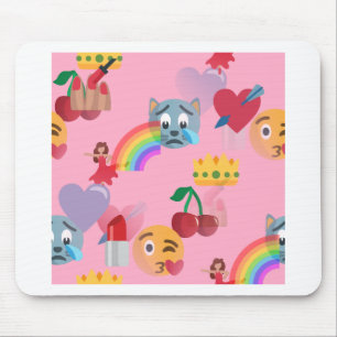 meisje emoji muismat