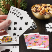 meisje emoji pokerkaarten (Insitu)