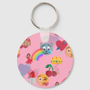 meisje emoji sleutelhanger
