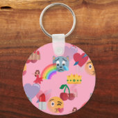 meisje emoji sleutelhanger (Voorkant)