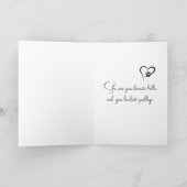 Meisje en Golden Retriever Pet Loss Sympathie Kaart (Binnen)