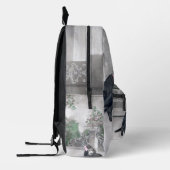 Meisje en haar Hond Bedrukte Rugzak (Links)