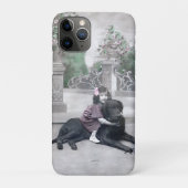 Meisje en haar Hond Case-Mate iPhone Case (Achterkant)