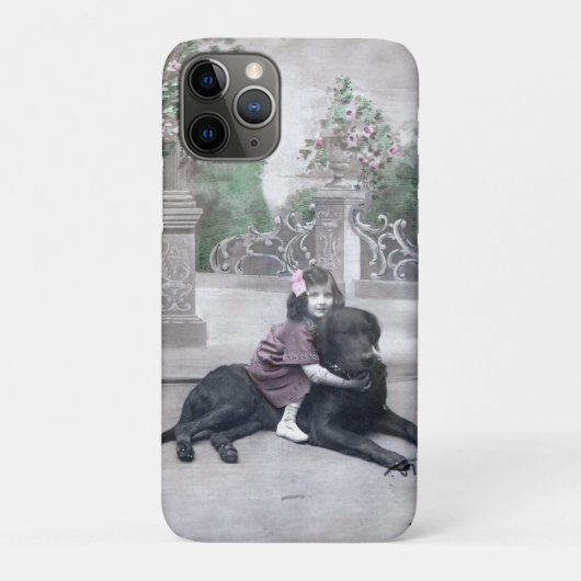 Meisje en haar Hond Case-Mate iPhone Case (Achterkant)