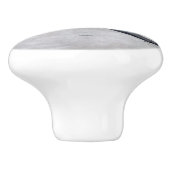 Meisje en haar Hond Keramische Knop (Zijkant)