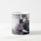 Meisje en haar Hond Koffiemok (Center)