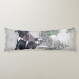 Meisje en haar Hond Lichaamskussen