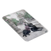 Meisje en haar Hond Magneet (Rechterzijde)