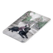 Meisje en haar Hond Magneet (Linkerzijde)