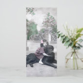 Meisje en haar Hond Menu (Staand voorkant)