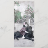 Meisje en haar Hond Menu (Voorkant)