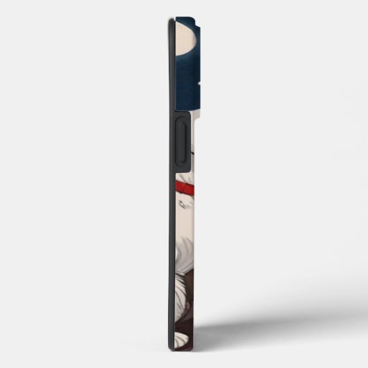 Meisje en Hond Monogram Case-Mate iPhone Case (Achterkant / Rechts)