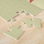 Meisje en Hond Soda Illustratie Legpuzzel (Zijkant)