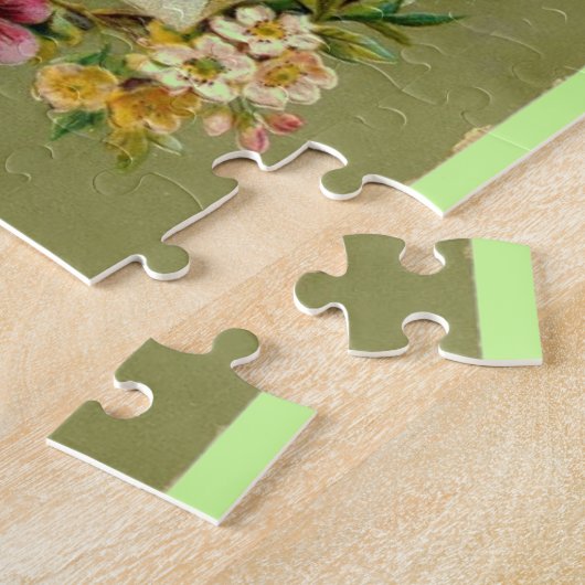  meisje en jongen in Boat Puzzle Legpuzzel (Zijkant)