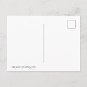 Meisje en Kat Briefkaart (Achterkant)