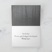 Meisje en Kat die Glasvenster aanraken Kaart (Binnen)