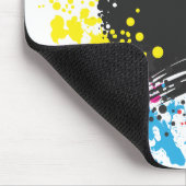 Meisje en kleuren. muismat (Hoek)