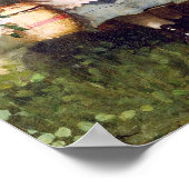 Meisje en Laurel, 1879 door Winslow Homer Poster (Hoek)