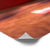 Meisje en opa spelen modern schaken poster (Hoek)